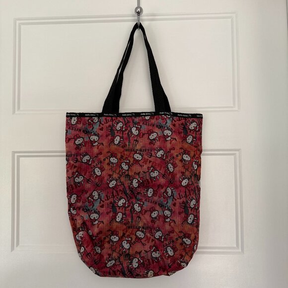 Hello Kitty - Little Devil - Nylon Tote Bag - Picture 1 of 8